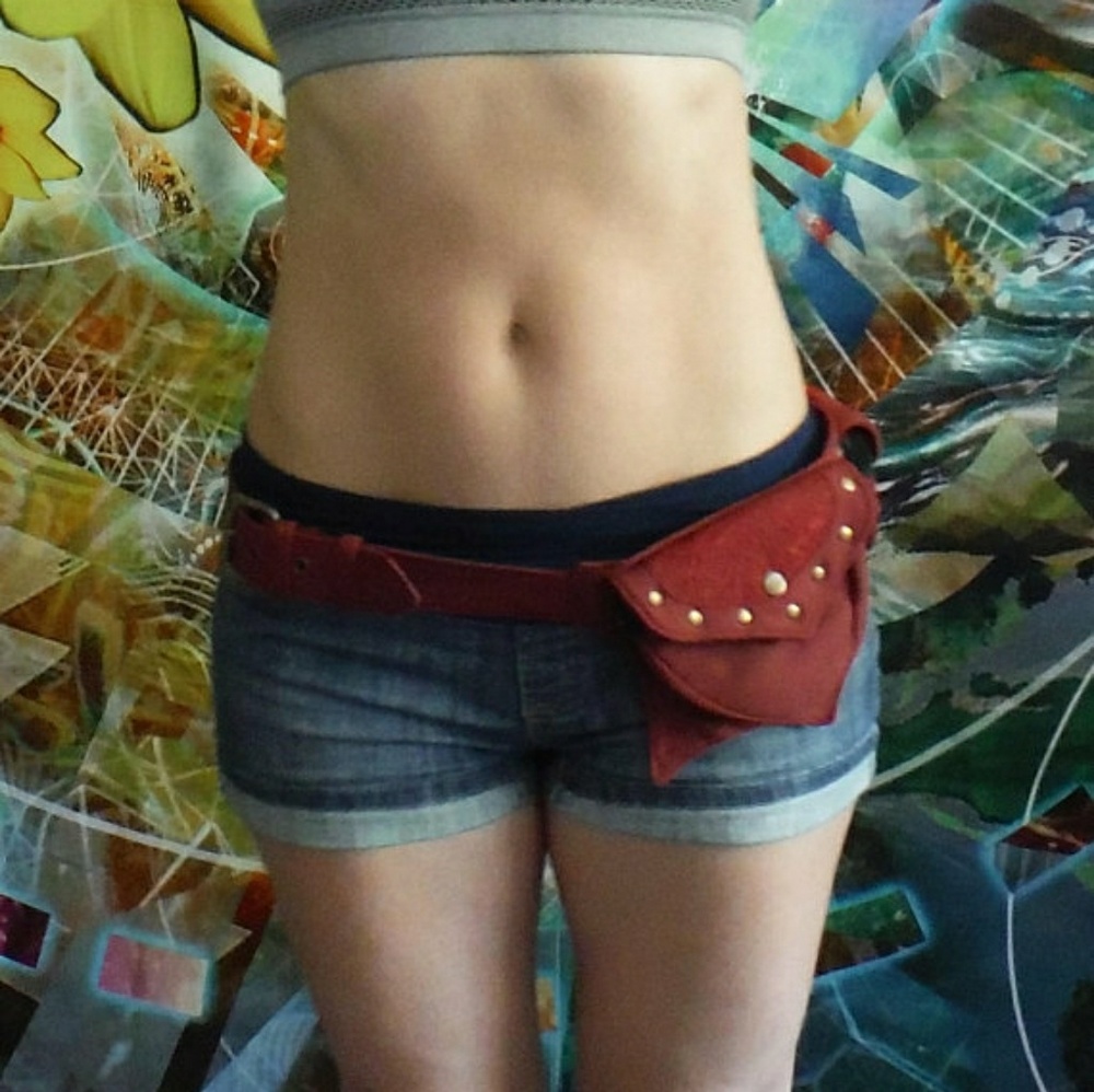 Utility Belt - 2 Large Zippered Pockets